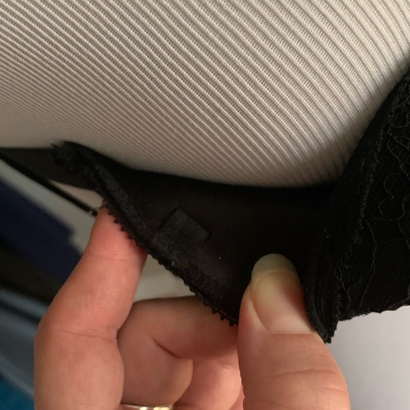 black bustier bra top - Picture 4 of 5